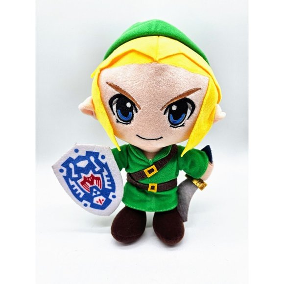 Nintendo Legend Of Zelda 12" Plush Doll With Shield And Sword - Picture 8 of 8